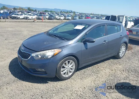 2014 Kia Forte Ex from USA, damaged, VIN KNAFX5A84E5168819